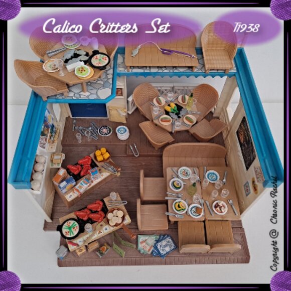 Seaside Restaurant with Furniture, Food and Accessories - Picture 4 of 13